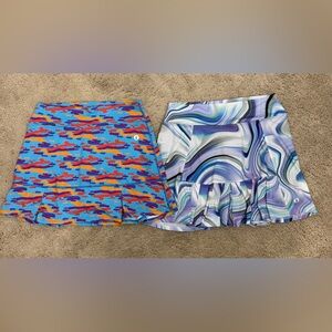 Dona Jo Lot of Pleated Tennis Pickle Ball Golf Skirts size Large